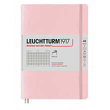 Блокнот "Leuchtturm1917. Classic", А5, 125 листов, клетка, пудровый