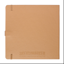 Скетчбук "Sketchmarker", 80 листов, 20x20 см, 140 г/м2, капучино 