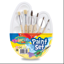 Набор кистей "Paint set", 6 шт