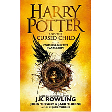 Книга на английском языке "Harry Potter and the Cursed Child", J.K. Rowling, John Tiffany and Jack Thorne