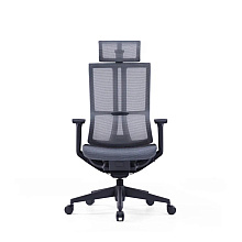 Кресло для руководителя SitZone E-303-001A-P1-BK сетка, черный