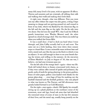 Книга на английском языке "The Green Mile", Stephen King - 16