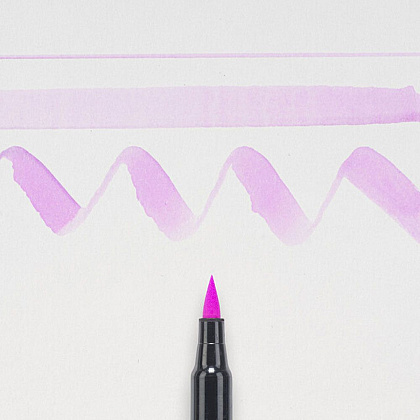 Маркер акварельный "Koi Color Brush", лиловый - 2