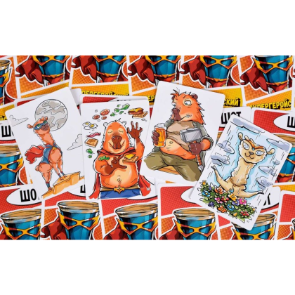 Игра настольная "Шот: Супергеройский" - 6