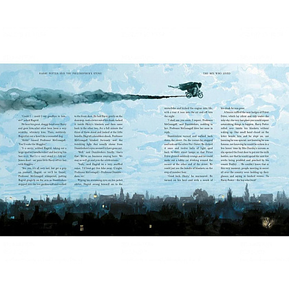 Книга на английском языке "Harry Potter and the Philosopher`s Stone HB Illustr.", Rowling J.K.  - 4
