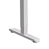 Стол с электроприводом WellDesk Basic 1300x675х18 белый/дуб канзас коричневый (9191460+9072451) - 5