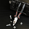 Плоскогубцы Deli RS EDL0005, 200 мм, усиленные., комбинированные, красный, черный - 6