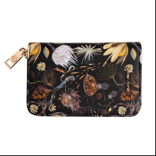 Кошелек "Flora. Ночные цветы", черный