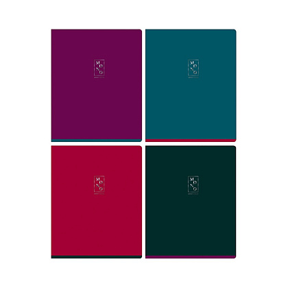 Тетрадь "Monocolor. Bright color", А5, 96 листов., клетка, ассорти