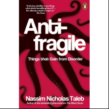 Книга на английском языке "Antifragile", Nassim Nicholas Taleb