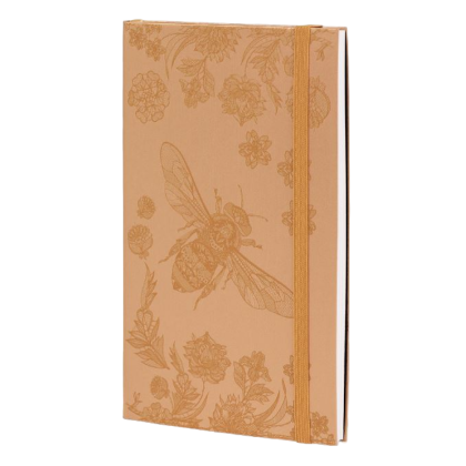 Блокнот "Lace bee", А5, 96 листов, линейка, песочный - 3