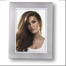 Фоторамка "WELS SILVER", 10х15 см,  металл со стеклом, серебристый