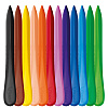 Мелки восковые Maped "Crayon PlastiClean", 12 цветов, ассорти - 2