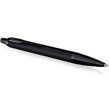 Ручка шариковая автоматическая Parker "IM Achromatic K317", 1.0 мм, черный, стерж. синий