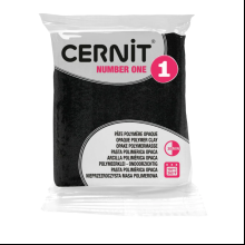 Полимерная глина "Cernit № 1 (Number One)", 56 г, 100 черный