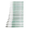 Кисть для рисования "Tintoretto Emerald", синтетика, круглая, №10 - 2