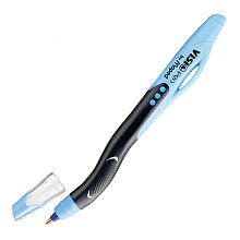 Ручка шариковая Maped "Visio Pen" для левшей, 1.0 мм, синий, черный, стерж. синий