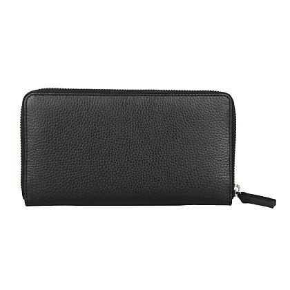 Кошелек "Classics Black", кожа, черный - 4