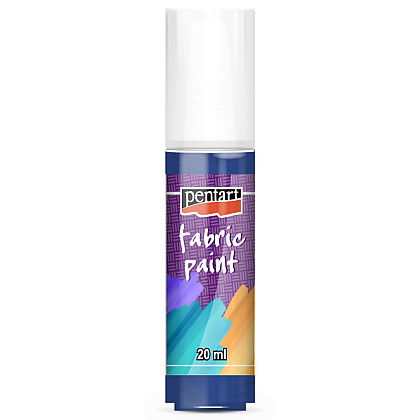 Краски для текстиля "Pentart Fabric paint", 20 мл, синий