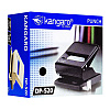 Дырокол Kangaro "DP-520", 25 листов, черный - 3