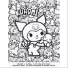 Раскраска "Kuromi. Раскраска-виммельбух" - 3