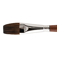 Кисть "Escoda Versatil Brush S/H 1543", синтетика, плоская, №3/4