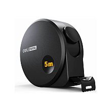 Рулетка Deli HS EHT8519, 5 м х 19 мм, Soft Touch, черный