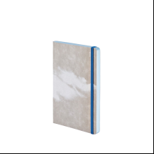 Блокнот "Inspiration Book M Cloud Blue", А5, 88 листов, серый, голубой