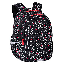 Рюкзак школьный CoolPack "Bear", S, черный, белый