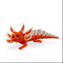 Игрушка 3D "Аксолотль Клант"
