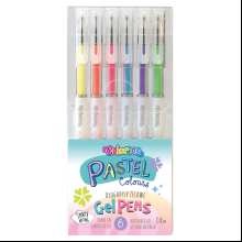 Набор гелевых ручек "Pastel gel", 6 шт