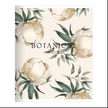 Тетрадь "Peony", A5, 48 листов, клетка, айвори