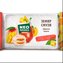Зефир с желейной начинкой СМУЗИ "Neo-botanica IMMUNO", со вкусом абрикос-манго, 280 г