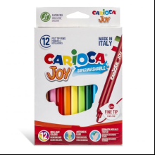 Фломастеры "Carioca Joy", 12 шт