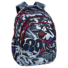 Рюкзак школьный CoolPack "Street art", S, разноцветный