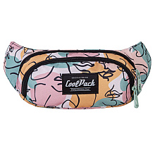 Сумка поясная CoolPack "Art deco", разноцветный