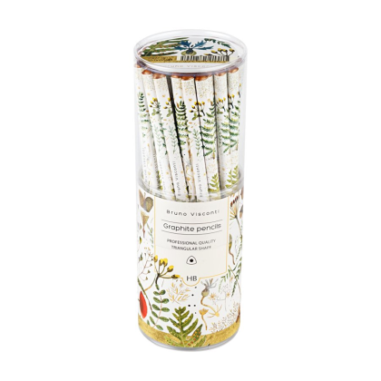 Карандаш простой "Flora.Луговые травы", HB - 2