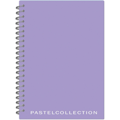 Тетрадь "Pastel Collection", А5, 80 листов. клетка, розовый, фиолетовый 