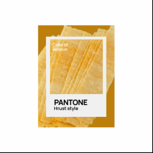 Кружка керамическая "Color of Belarus. Pantone Hrust style", 330 мл, белый