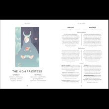 Книга на английском языке "Tarot", Tina Gong