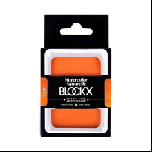Краски акварельные "Blockx. Giant pan", 218 перманентный оранжевый, 18 мл., кювета
