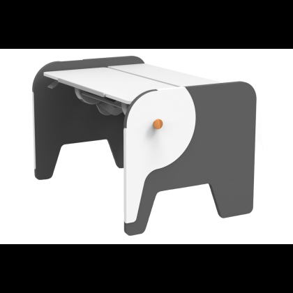 Стол Comf-Pro Elephant Desk UR-3, 1155х700х(340-815) мм, белый, серый - 9