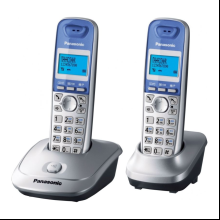 Телефонный аппарат Panasonic "KX-TG2512RU", серебристый