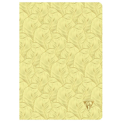 Блокнот "Neo Deco Spring-Summer collection", A5, 48 листов, линейка, серый, желтый