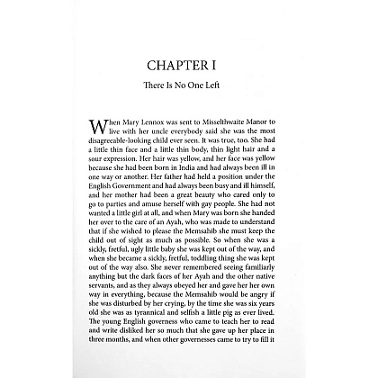 Книга на английском языке "Secret Garden", Frances Hodgson Burnett - 4
