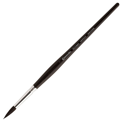 Кисть "Escoda Ultimo 1525", имитация белки, круглая, №1