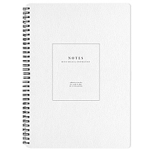 Тетрадь "Notes", А4, 96 листов, клетка, белый