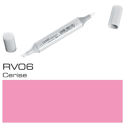 Маркер перманентный "Copic Sketch", RV-06 светло-вишневый