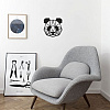 Пано настенное Woodary "2318", 40.5x40 см, черный - 2