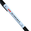 Маркер перманентный "Twin Name Pen", двусторонний, черный - 3